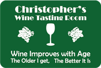 Wine Tasting Room Sign Landscape
