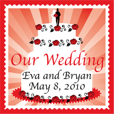 Red Wine with Wedding Cake R01