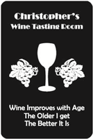 Wine Tasting Room Sign